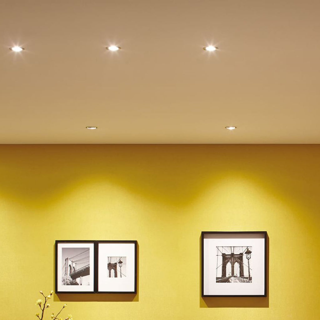 LED innbyggingsspot Nova svingbar aluminium 3-sett detalj