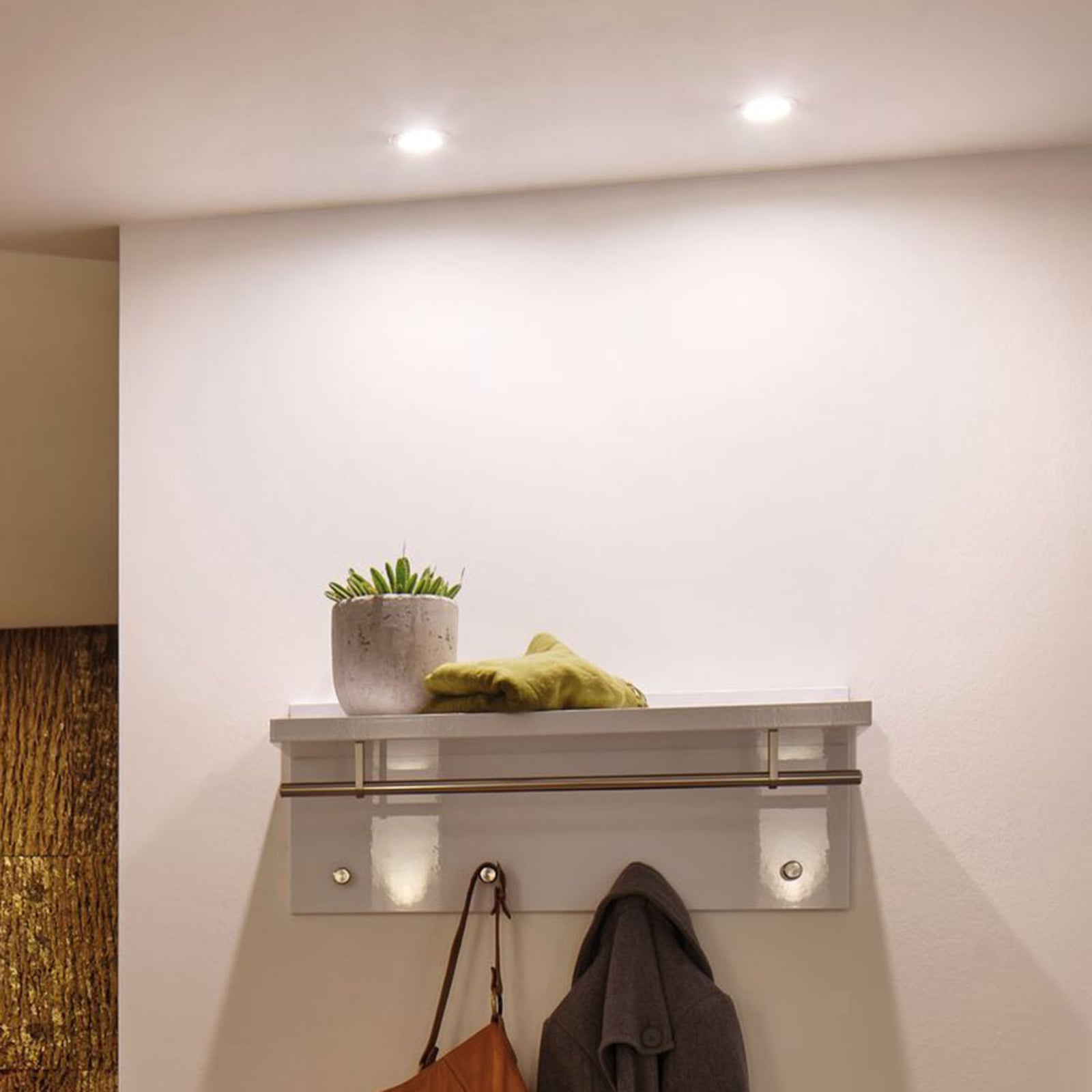 LED innbyggingsspot Nova svingbar aluminium 3-sett montert i tak