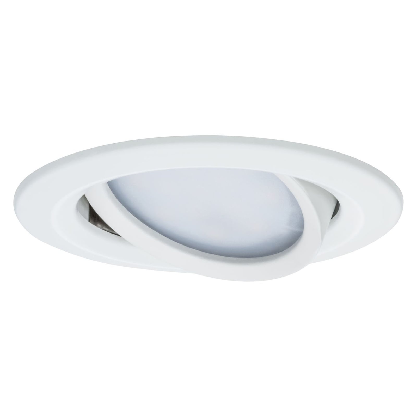 LED innbyggingsspot Nova svingbar aluminium 3-sett svingbar funksjon
