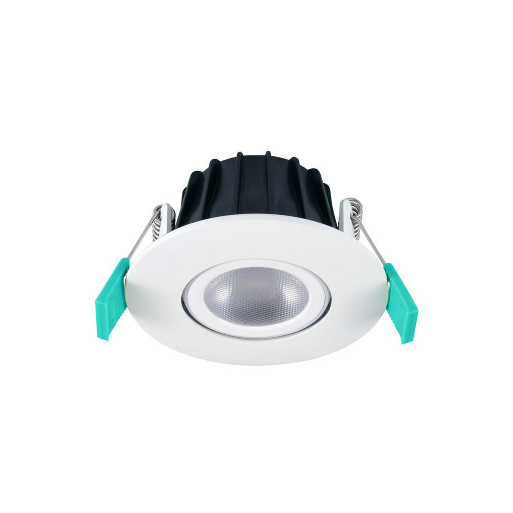 LED innbyggingsspot Obico 68 dimbar hvit IP65 forfra