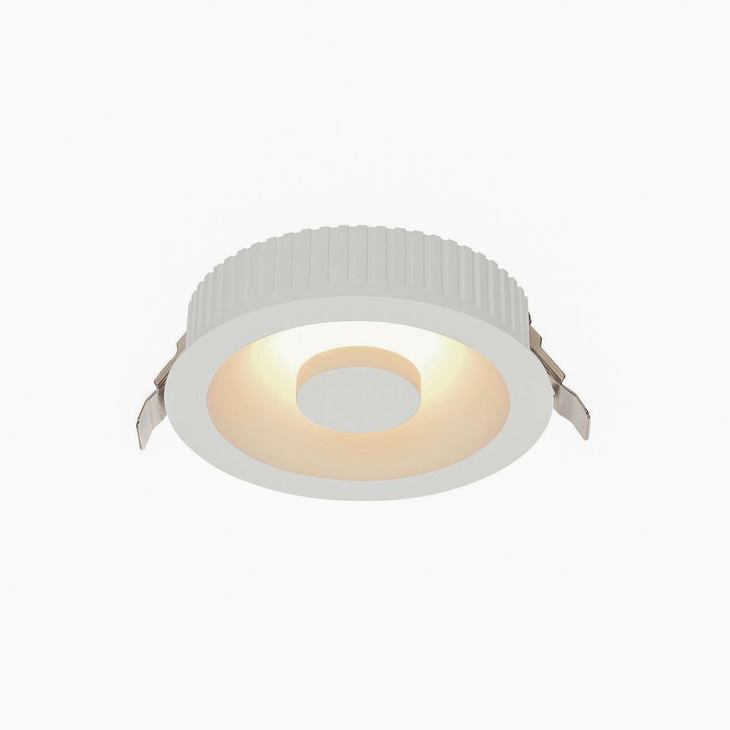LED innbyggingsspot Occuldas 14 dimbar hvit forfra