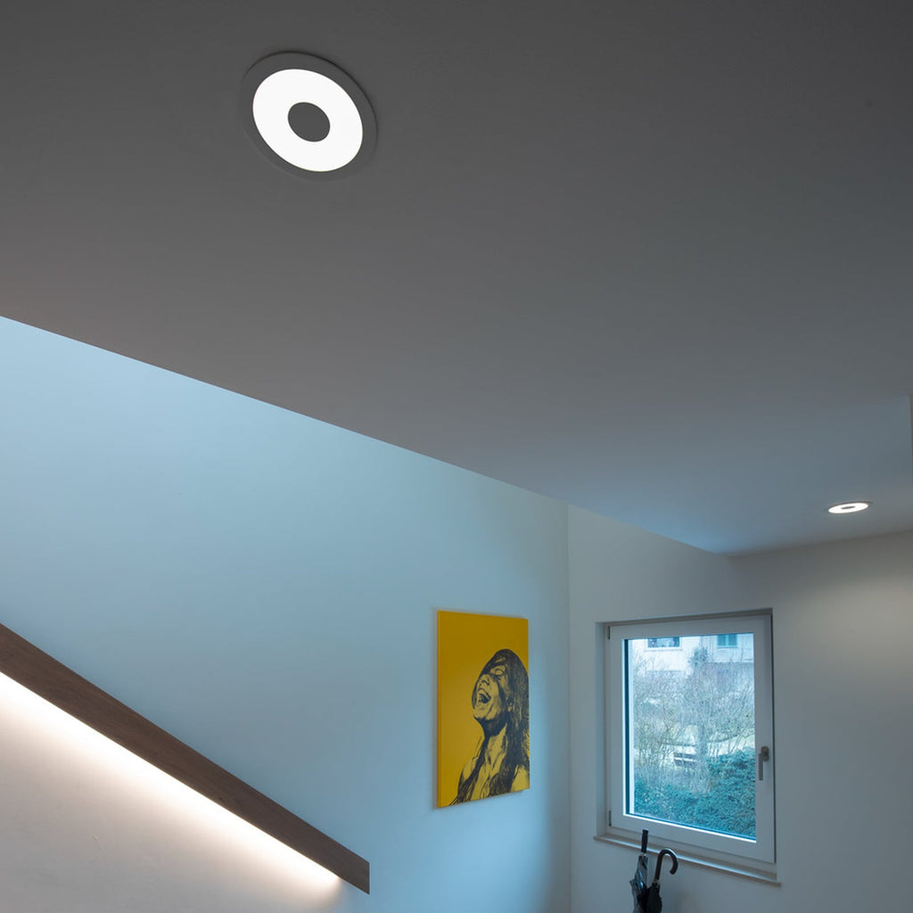 Detalj av LED innbyggingsspot Occuldas 14 dimbar hvit