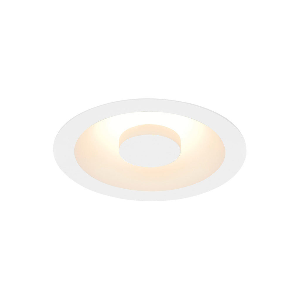 Montert LED innbyggingsspot Occuldas 14 dimbar hvit i tak