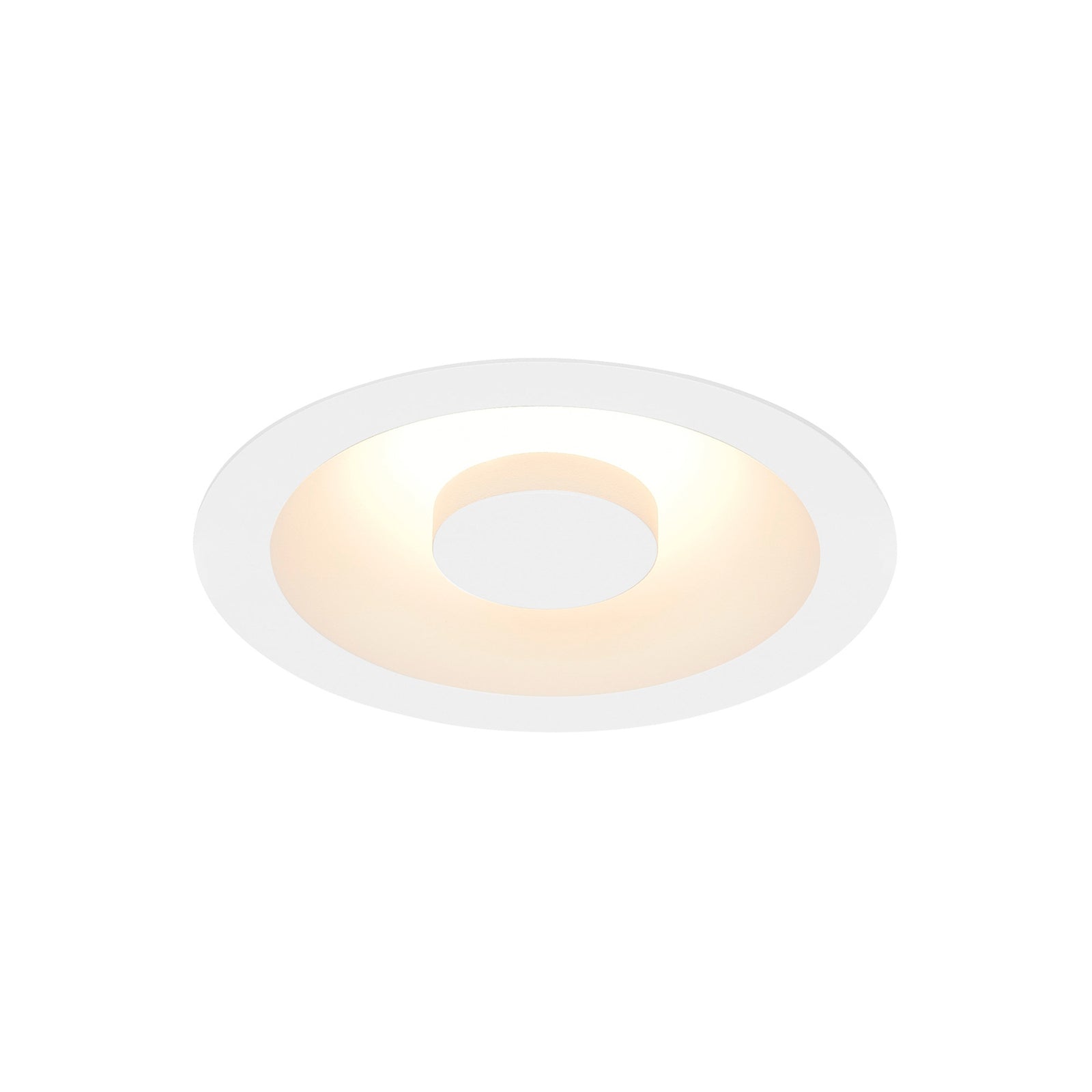 Montert LED innbyggingsspot Occuldas 14 dimbar hvit i tak