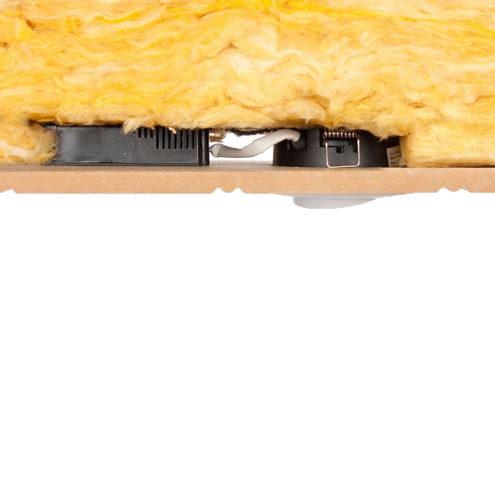 LED innbyggingsspot One 360° dim-to-warm IP44 alu Ø9 cm sidevisning