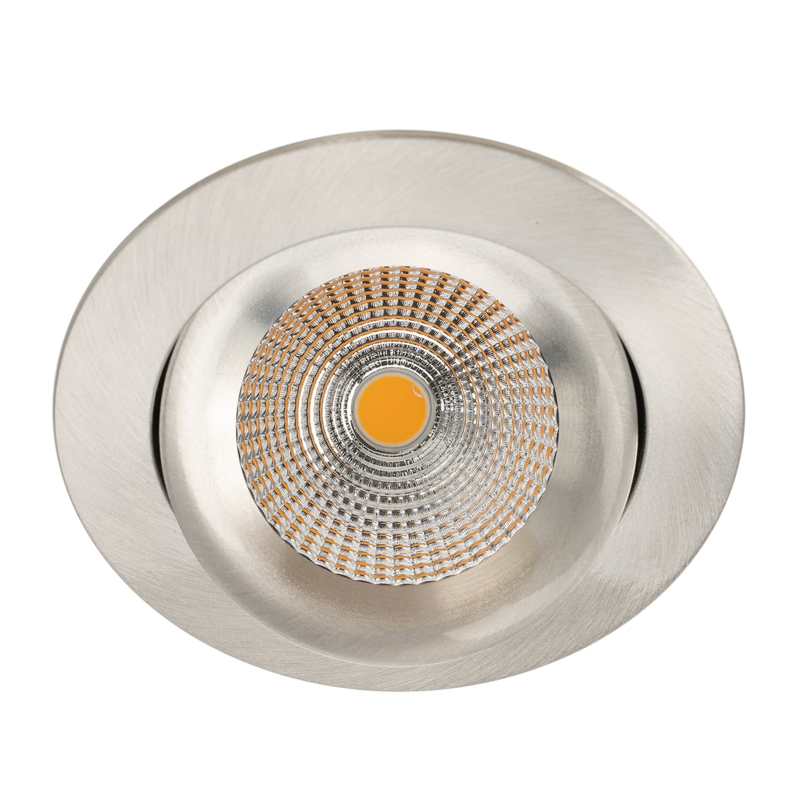 LED innbyggingsspot One 360° SunLike dimbar aluminium IP44 bakside