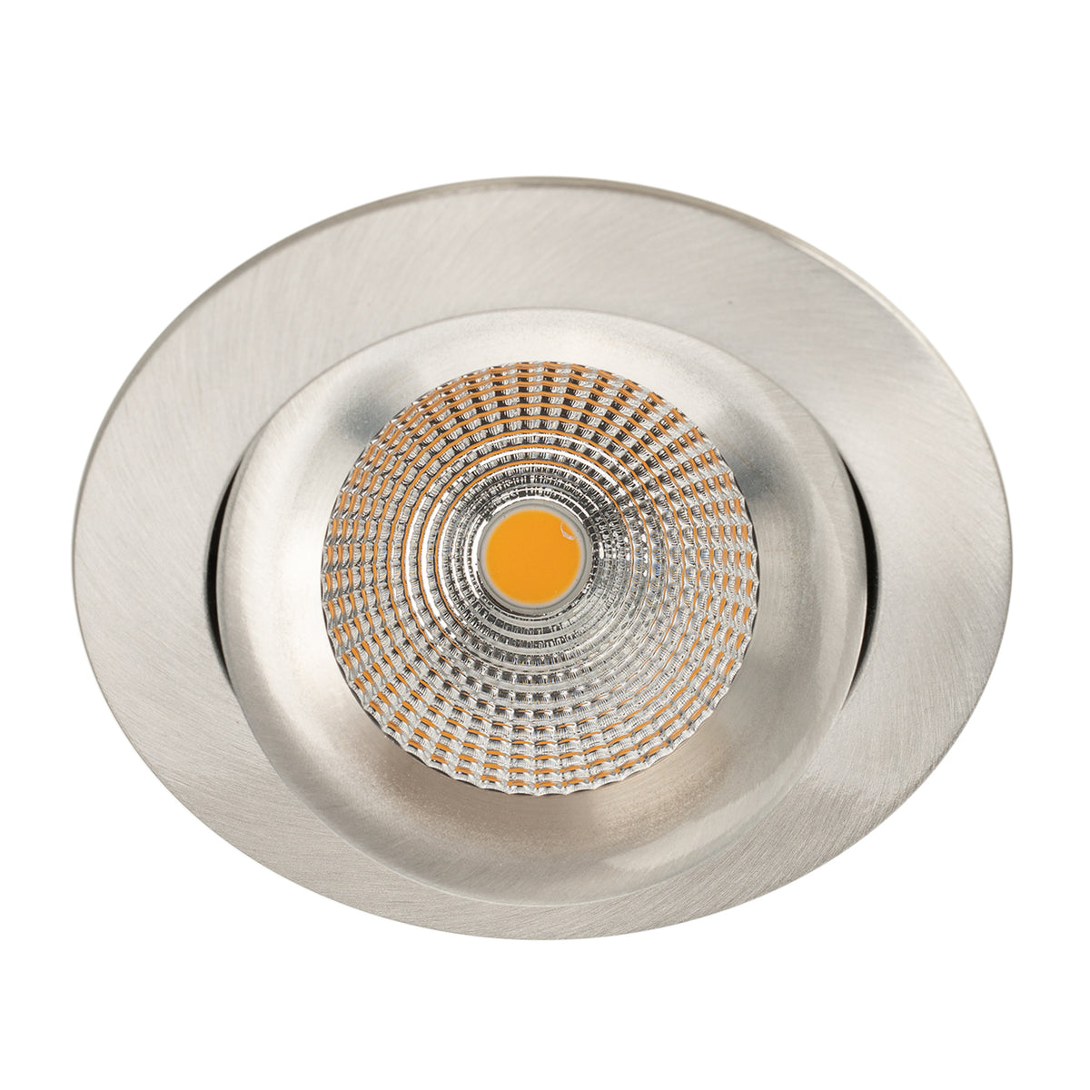 LED innbyggingsspot One 360° SunLike dimbar aluminium IP44 bakside