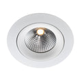 LED innbyggingsspot One 360° SunLike hvit IP44 dimbar Ra98 forfra