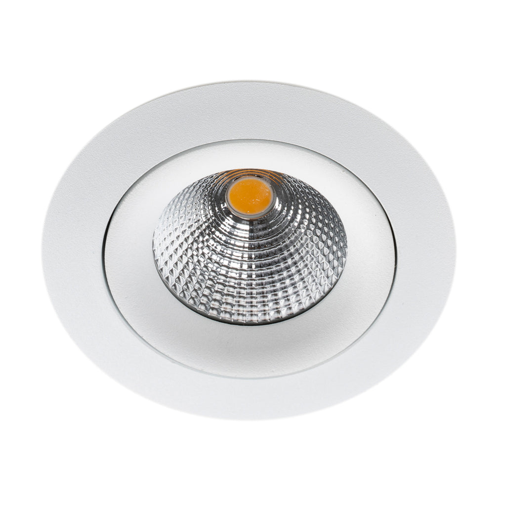 LED innbyggingsspot One 360° SunLike hvit IP44 dimbar Ra98 bakside