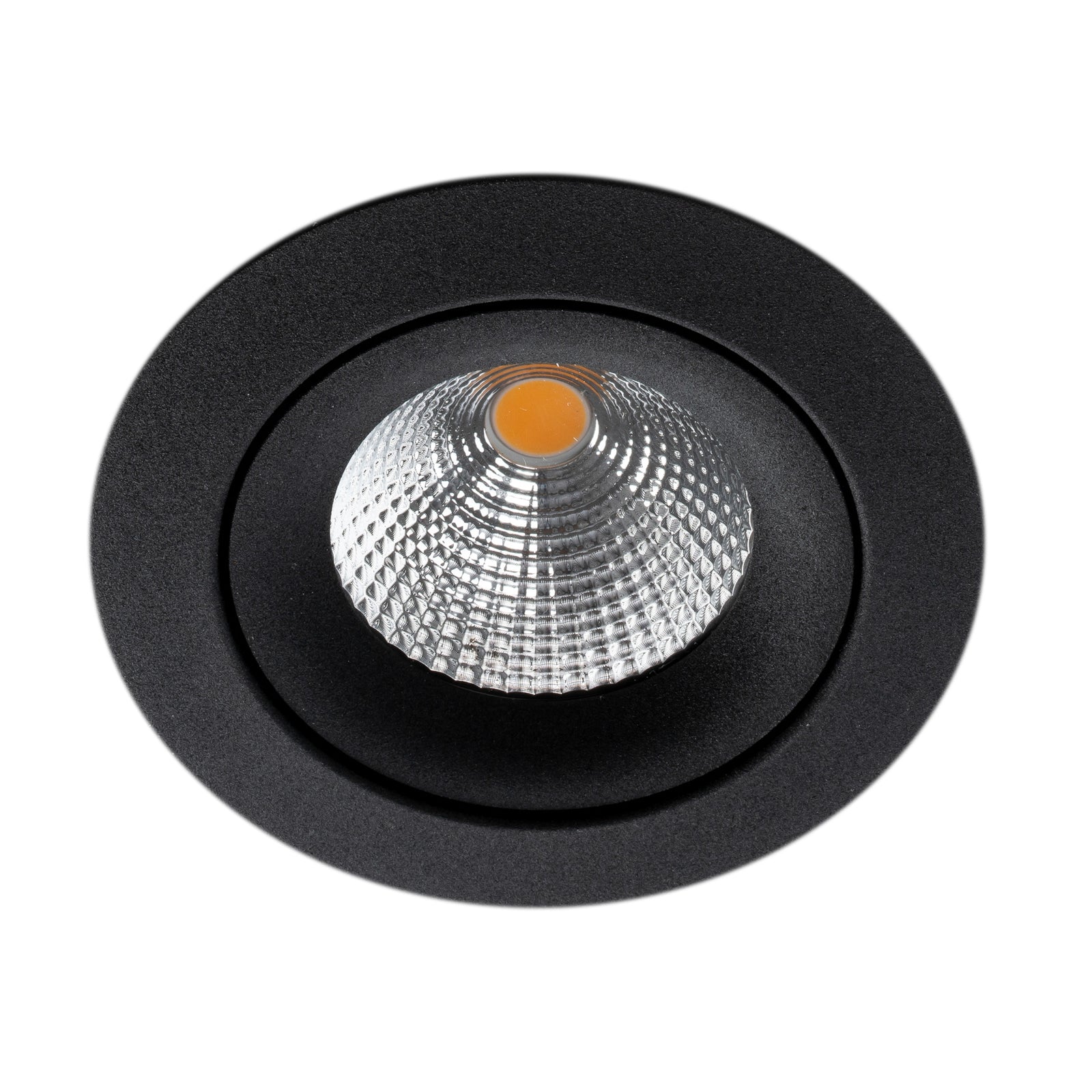 LED innbyggingsspot One 360° SunLike svart bakside