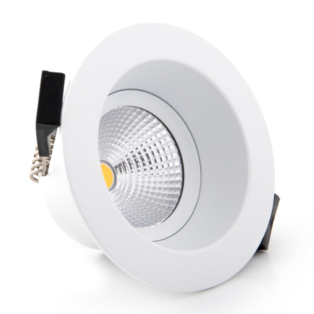 LED innbyggingsspot One Soft dimbar hvit forfra