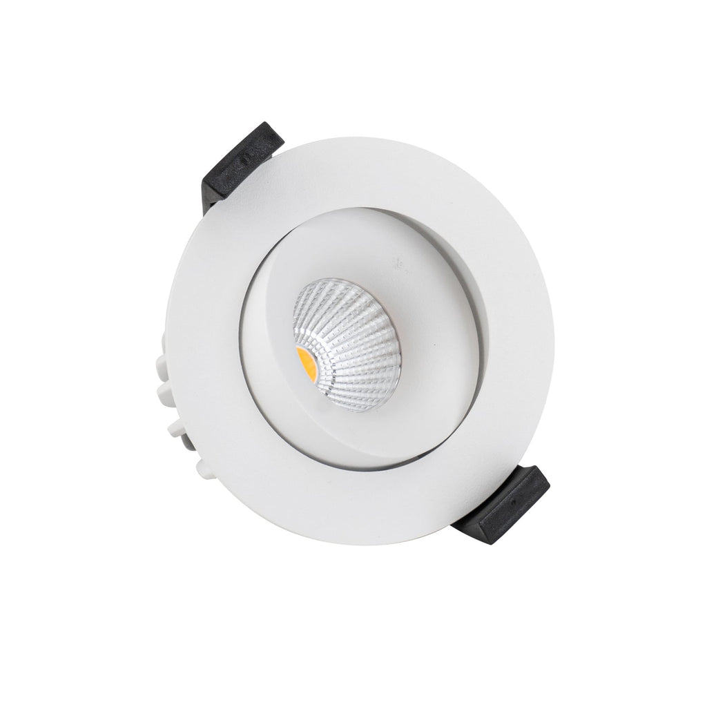 LED innbyggingsspot OnePro dimbar hvit IP44 10W 4000K bakside