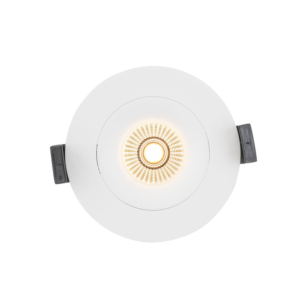 LED innbyggingsspot OnePro dimbar hvit IP44 10W 4000K forside