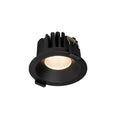 LED innbyggingsspot OnePro Soft svart forfra