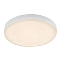 LED innbyggingsspot Plat hvit Ø10 cm 6W 3000K IP44 fra Briloner forfra