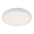 LED innbyggingsspot Plat hvit Ø10 cm IP44 6W 4000K Briloner forfra