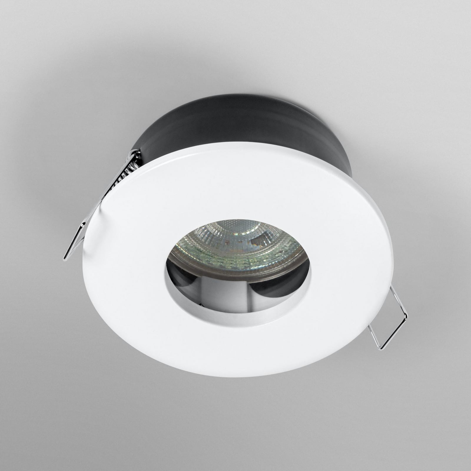 Detaljbilde av LED innbyggingsspot RECESS hvit Ø9 cm IP65 GU10 4,3W