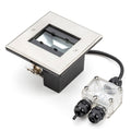 LED innbyggingsspot Recessed Spot firkantet 5W IP44 forfra