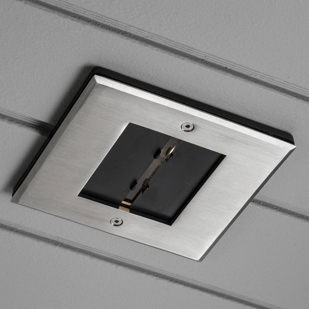 LED innbyggingsspot Recessed Spot firkantet 5W IP44 justerbar lysvinkel