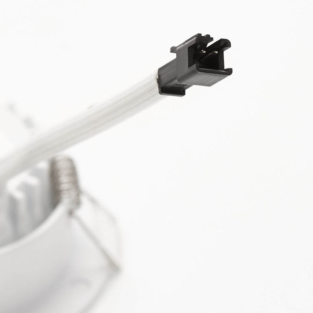 LED innbyggingsspot Rico dimbar hvit 6,5W svingbar IP44 nærbilde