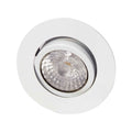 LED innbyggingsspot Rico dim-to-warm hvit Ø8 cm IP44 fra MEGAMAN for stemningsfull belysning