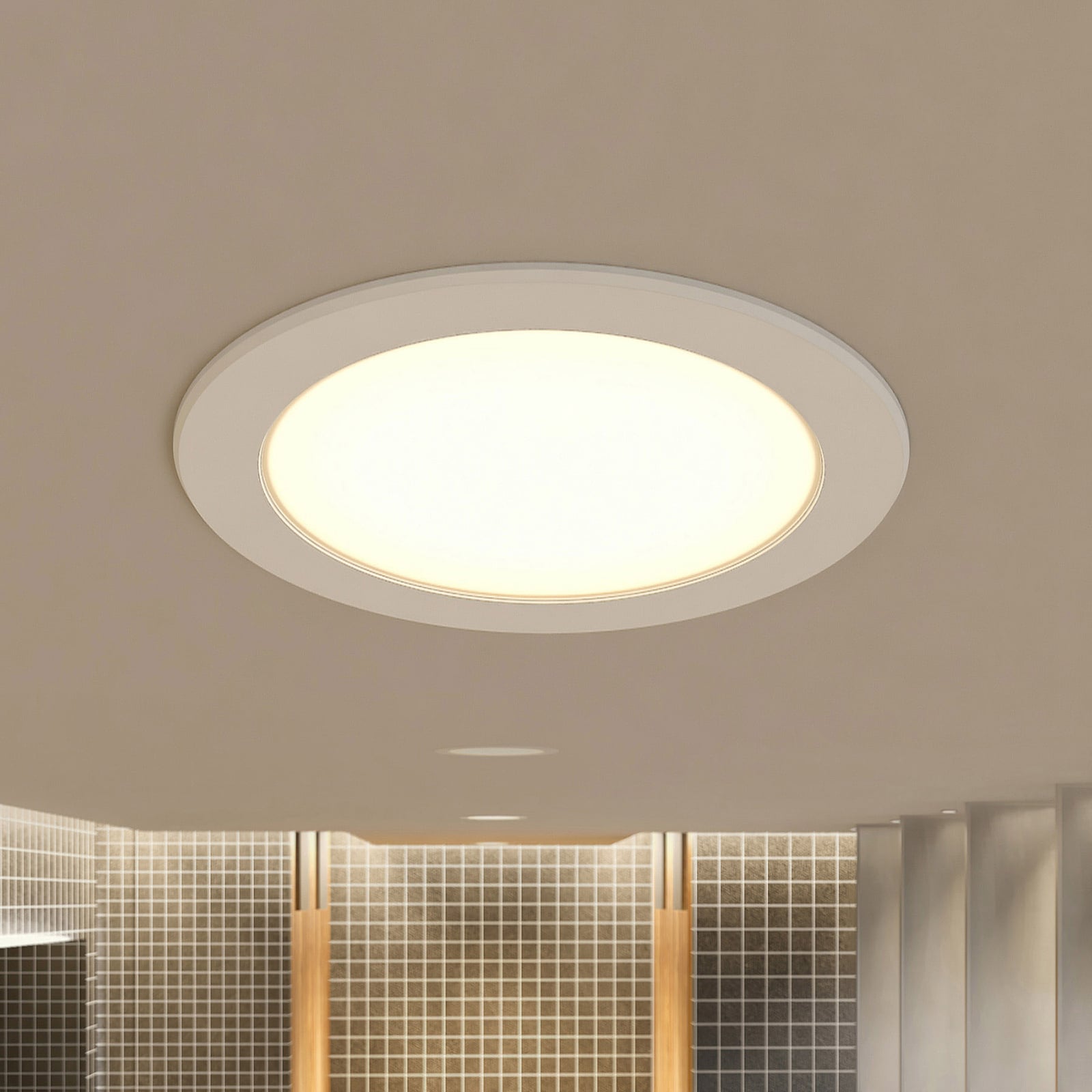LED innbyggingsspot Rida 3-pack hvit bakside