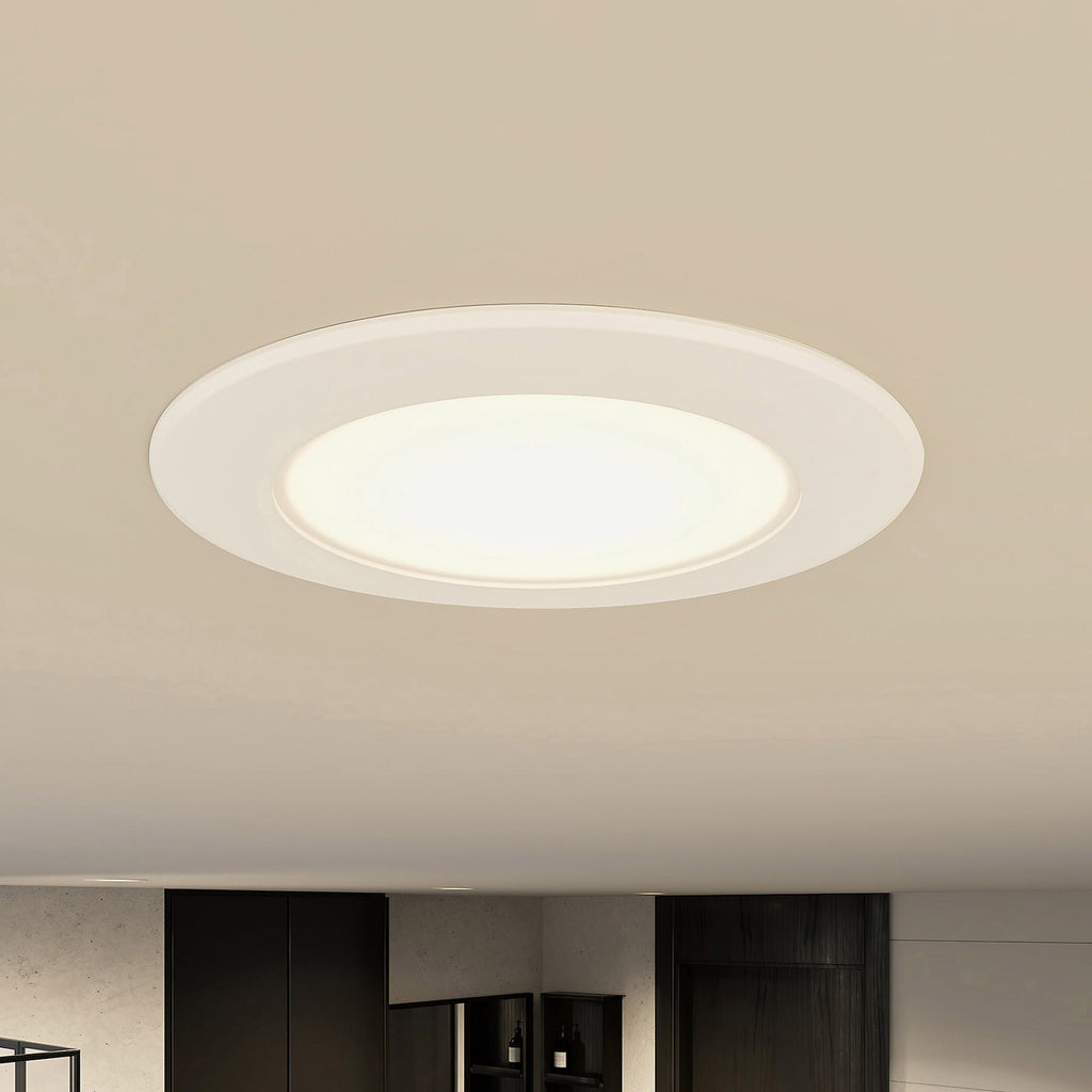 LED innbyggingsspot Rida 3er-sett hvit Ø12 cm bakside