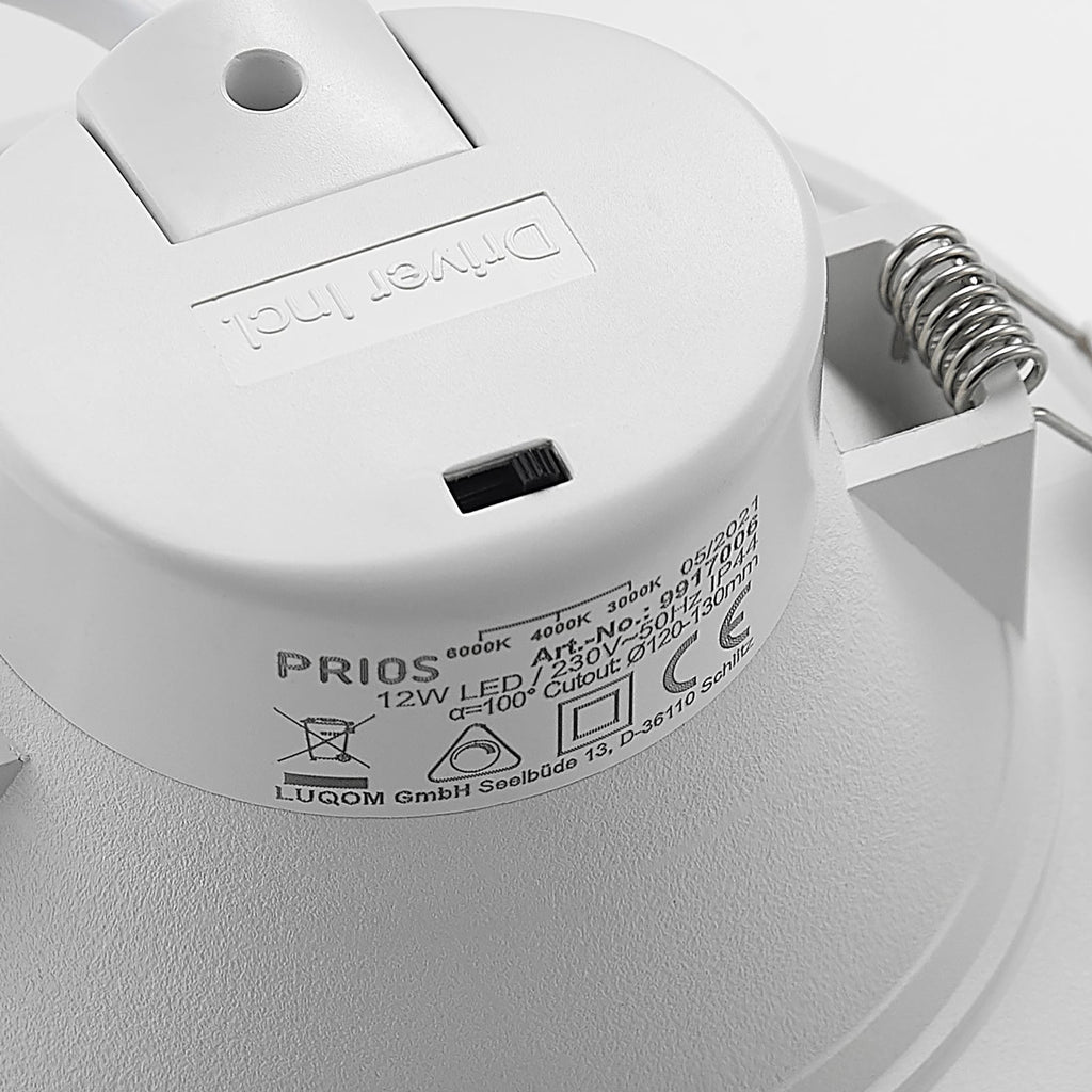 LED innbyggingsspot Rida hvit produktdetalj