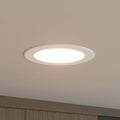 LED innbyggingsspot Rida hvit forfra