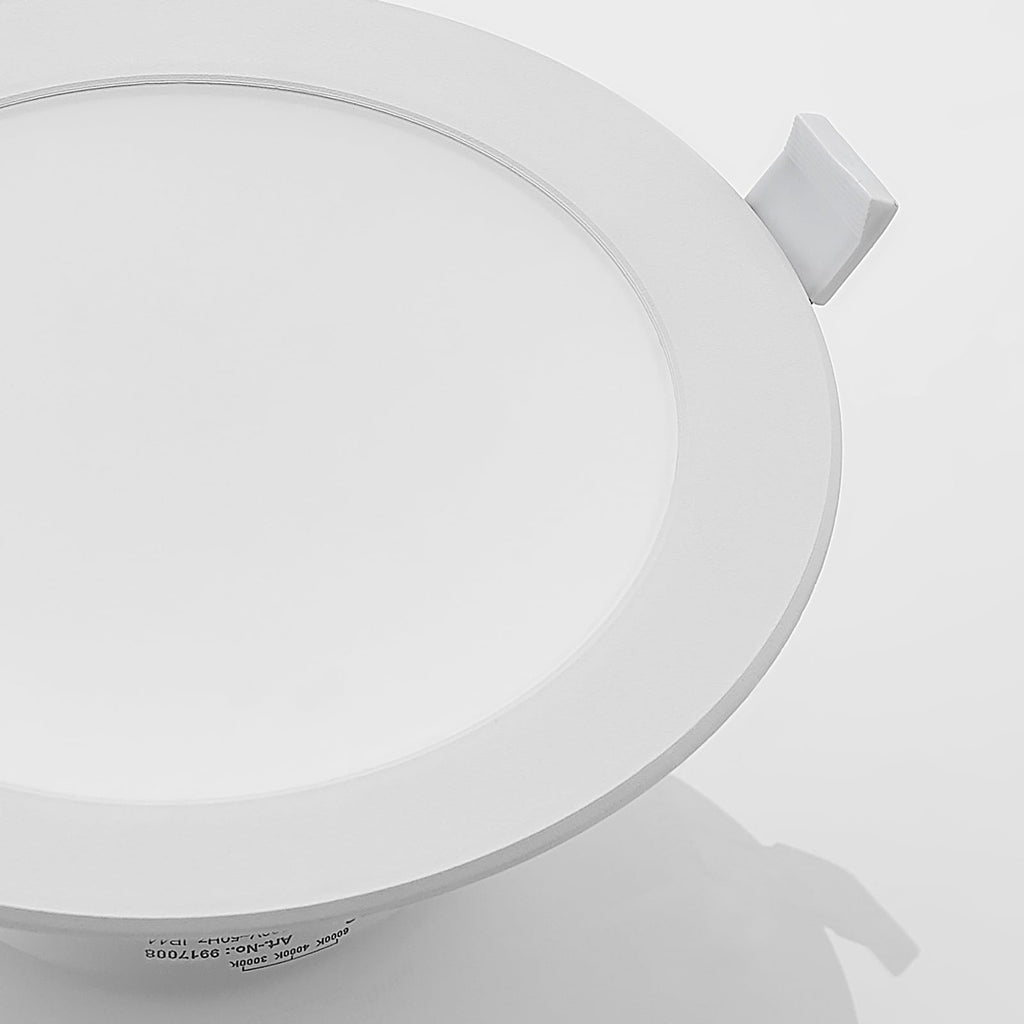 LED innbyggingsspot Rida hvit installasjonsdetalj