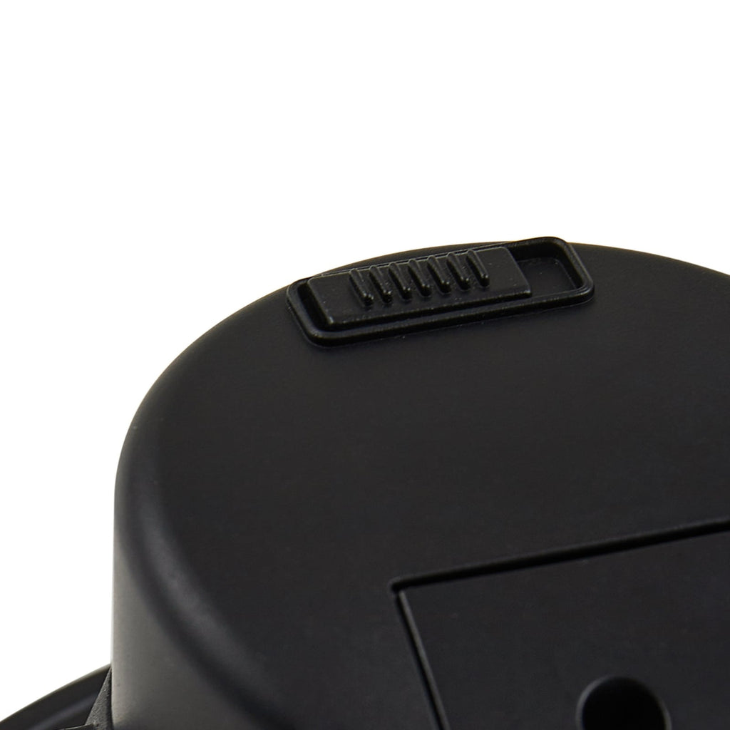 LED innbyggingsspot Rida svart Ø12 cm lysbilde