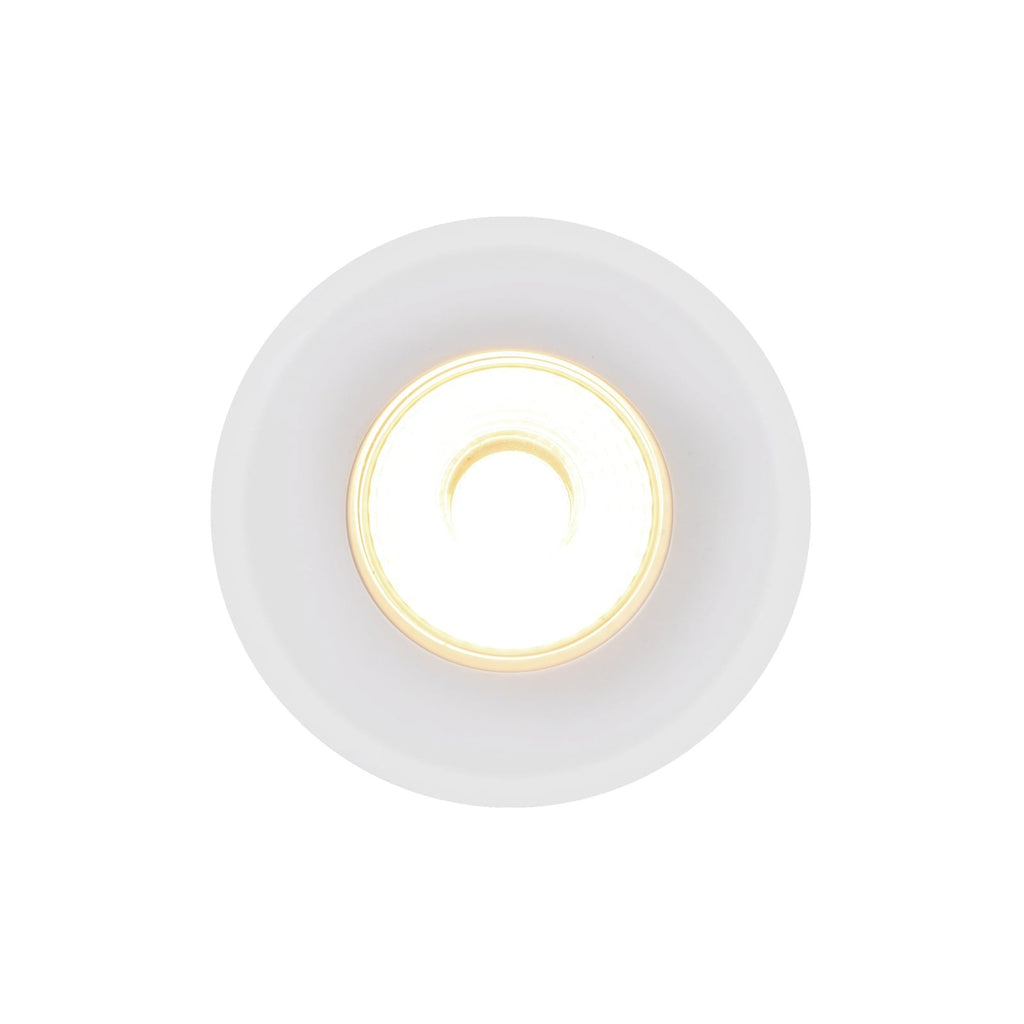 LED innbyggingsspot Rosalee dimbar hvit bakside
