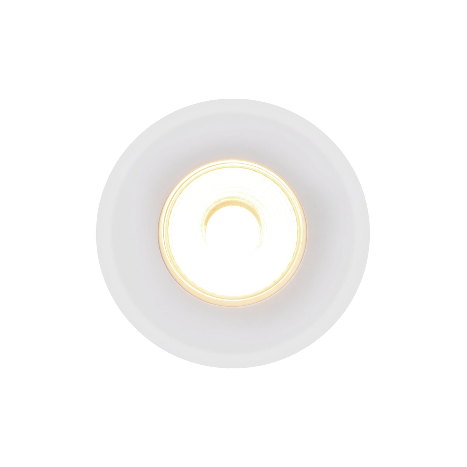 LED innbyggingsspot Rosalee dimbar hvit bakside