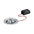 LED innbyggingsspot rund svingbar 38° aluminium 7W 3000K forfra