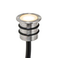 LED innbyggingsspot rustfritt stål Ø1,8 cm 12V IP68 0,2W varmhvit forfra