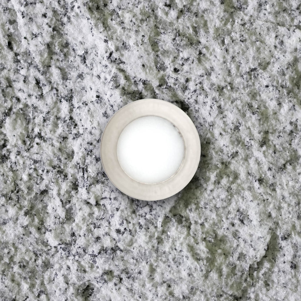 LED innbyggingsspot rustfritt stål Ø1,8 cm bakside