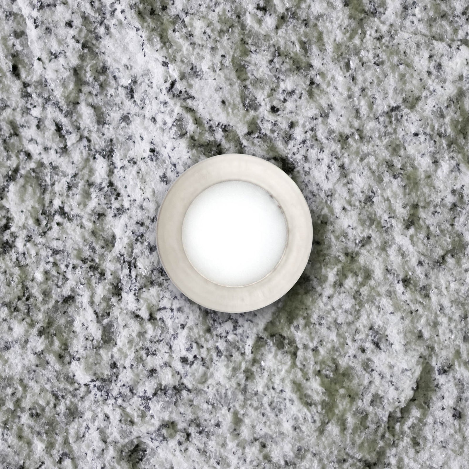 LED innbyggingsspot rustfritt stål Ø1,8 cm bakside