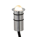 LED innbyggingsspot med linse rustfritt stål IP68 0,3W 12V forfra
