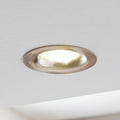 LED innbyggingsspot Saliceto dimbar matt nikkel Ø8,8 cm forfra