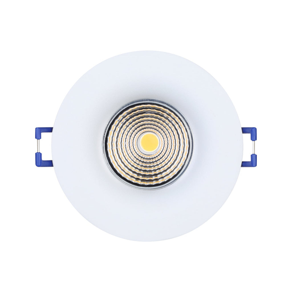 LED innbyggingsspot Saliceto rund aluminium dimbar 6W lys