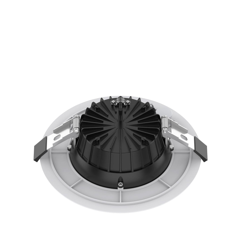 LED innbyggingsspot Shift Ø18 cm hvit dimbar med bevegelsessensor nærbilde