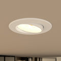 LED innbyggingsspot Shima dimbar hvit 7W 3000K Ø8,5 cm forfra