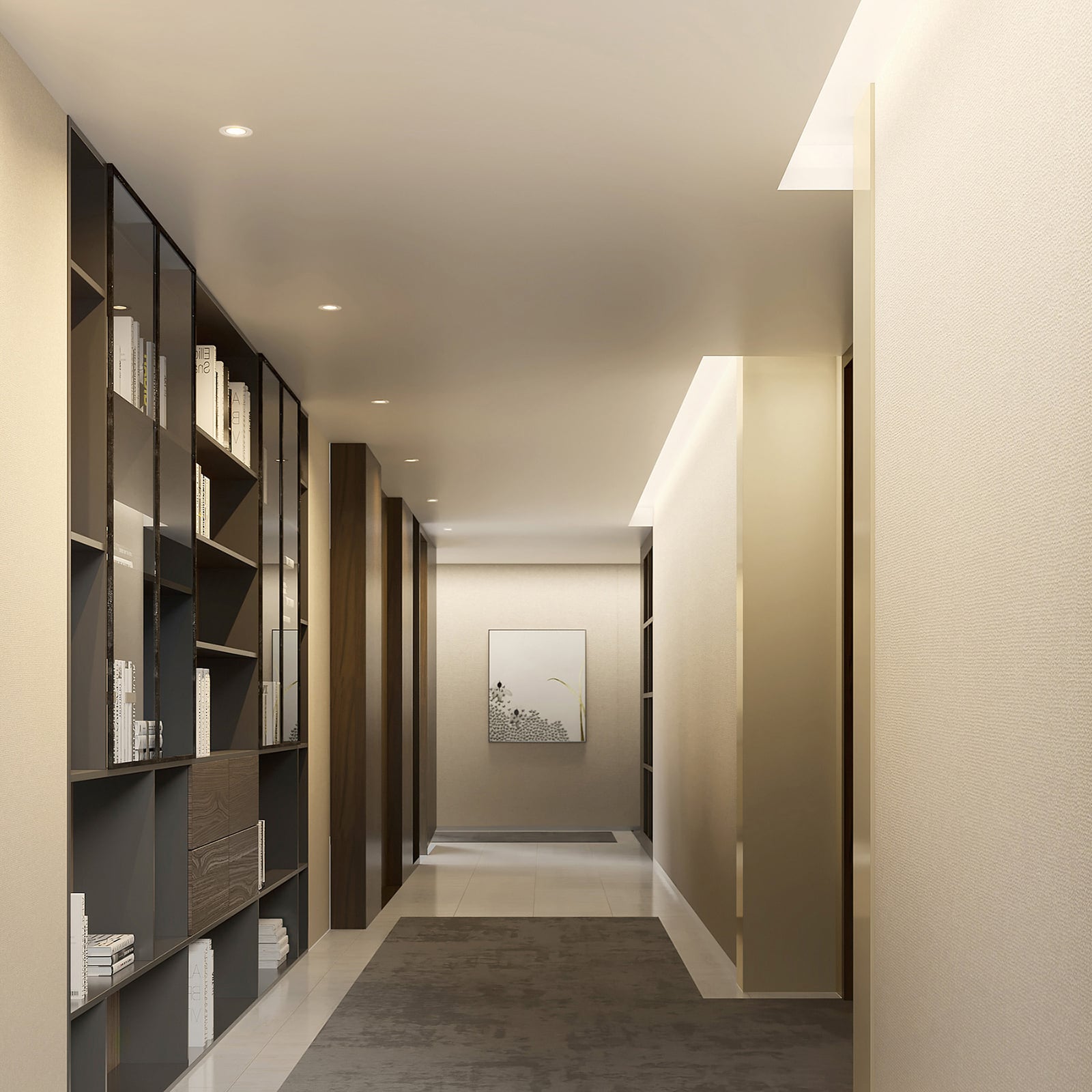 Detaljbilde av LED innbyggingsspot Shima dimbar hvit 7W 3000K Ø8,5 cm