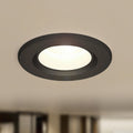 LED innbyggingsspot Shima svart dimbar 7W 3000K forfra