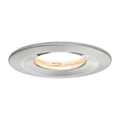 LED innbyggingsspot Slim Coin dimbar IP65 Ø7,8 cm jern - Paulmann forfra