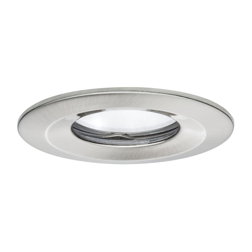LED innbyggingsspot Slim Coin dimbar IP65 Ø7,8 cm jern - Paulmann bakside