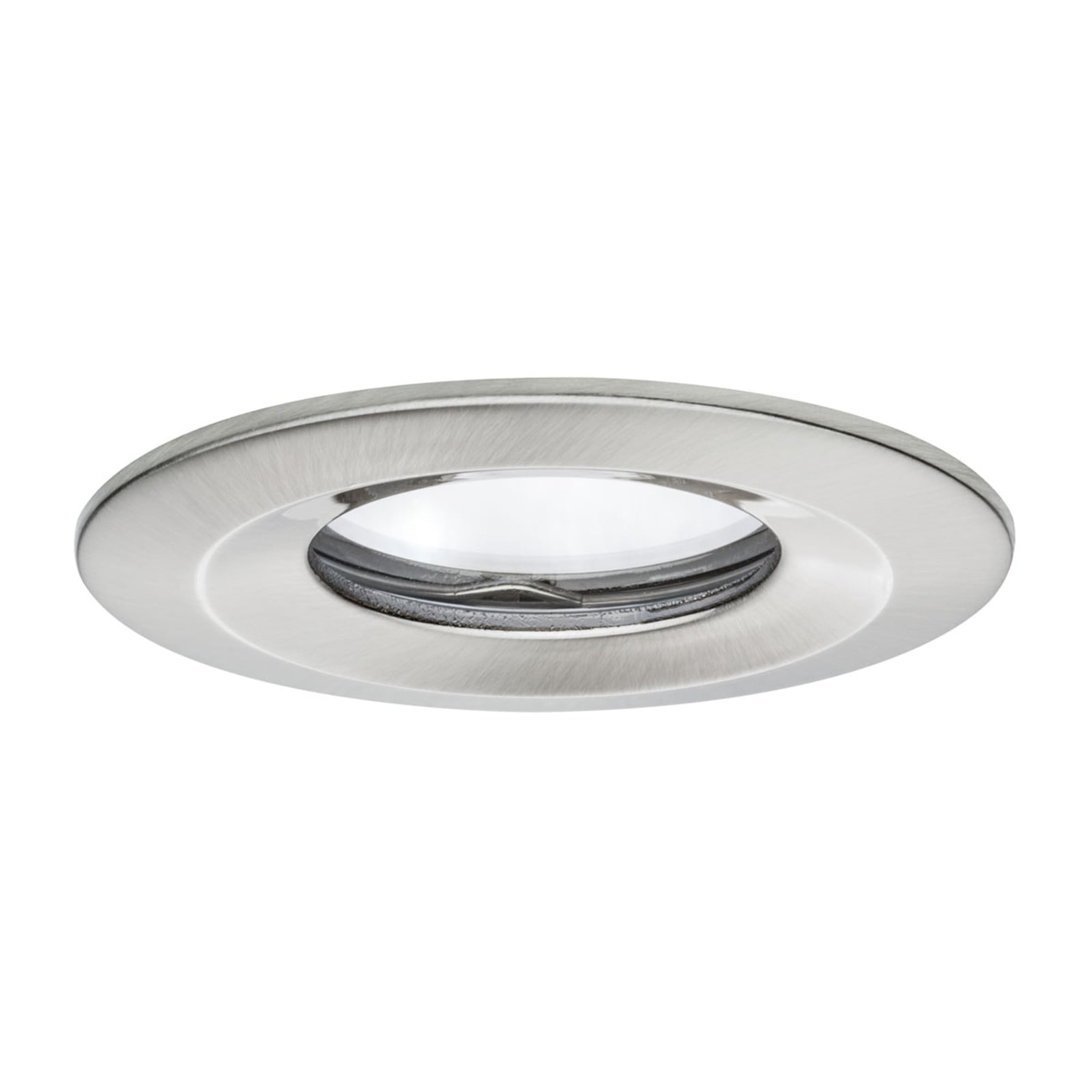LED innbyggingsspot Slim Coin dimbar IP65 Ø7,8 cm jern - Paulmann bakside