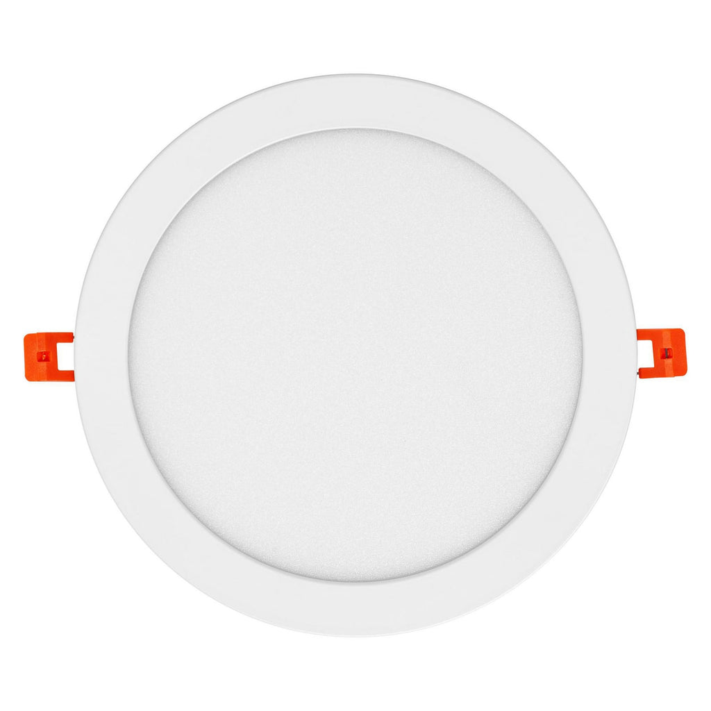 LED innbyggingsspot SLIM rund hvit Ø23 cm nærbilde