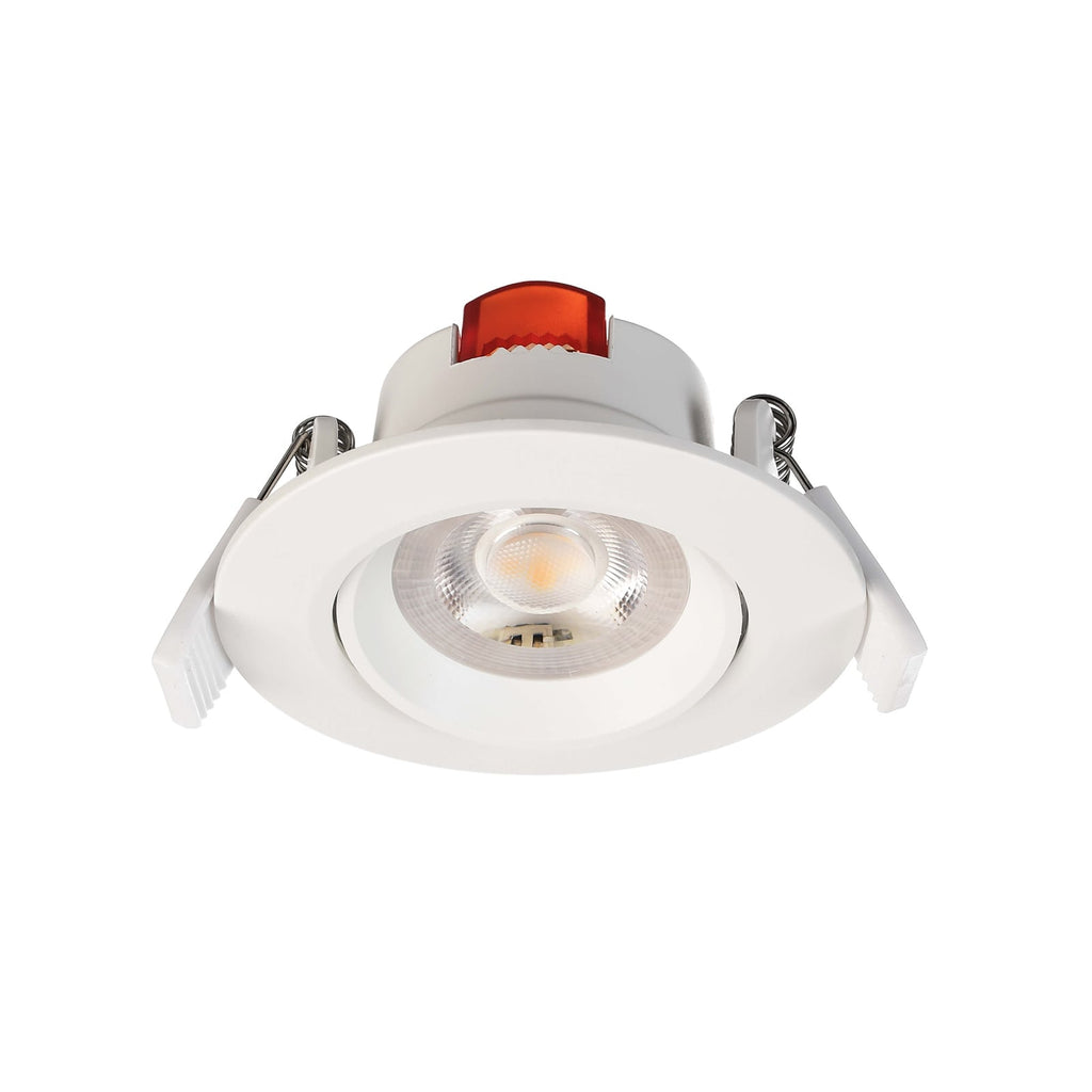 LED innbyggingsspot SMD 68 dimbar hvit 7W forfra