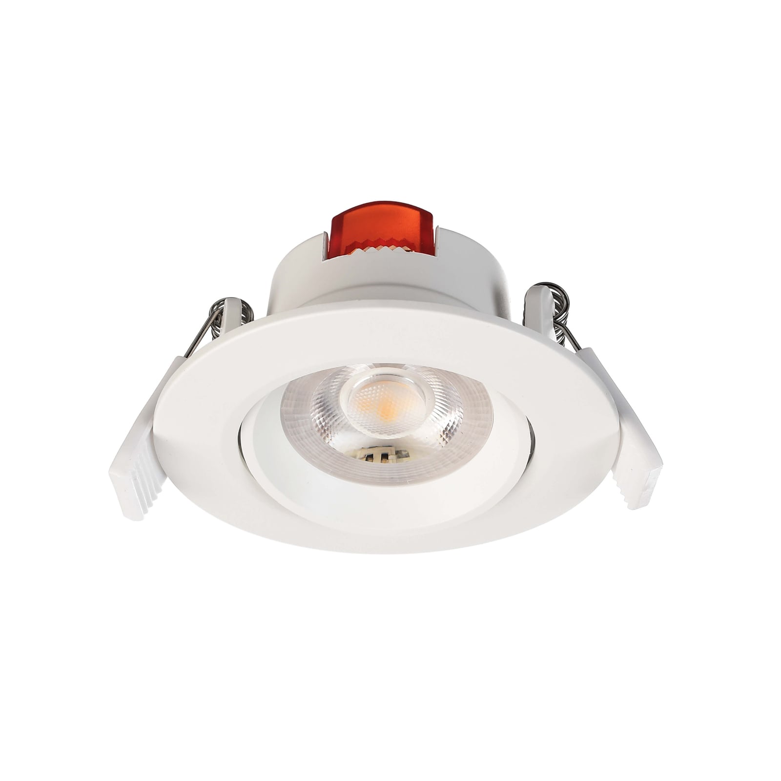 LED innbyggingsspot SMD 68 dimbar hvit 7W forfra